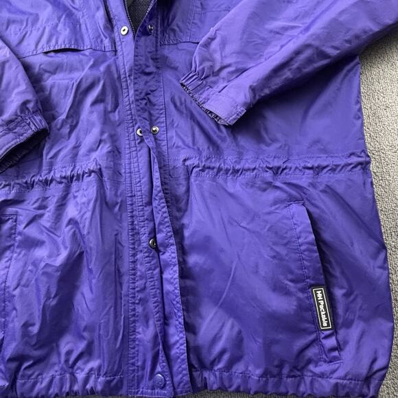 Helly Hansen Jacket Womans Large Purple Full Zip Long Sleeve Packable Casual Men - Picture 5 of 13